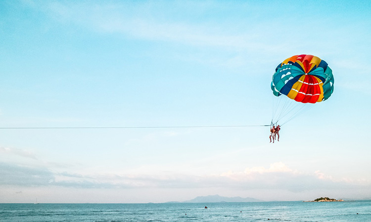Fun while Skydiving